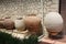 Ancient urns and jars