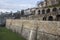 Ancient venetian walls, historic area Citta Alta of Bergamo,Lom