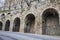 Ancient venetian walls, historic area Citta Alta of Bergamo,Lom