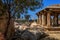 Ancient Vijayanagara Empire civilization ruins of Hampi, Karnataka, India