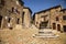 Ancient village Castiglione dâ€™Orcia in Tuscany - Italy