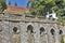 Ancient wall close to Volkskunde museum in Graz, Austria