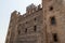 Ancient walls of Scaliger Castle, Sirmione, Lombardy, Italy