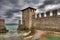 Ancient walls. Sirmione, Italy.