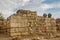 Ancient walls of Solomons Stables, Megiddo, Israel