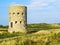 Ancient watchtower on the Guernsey island