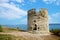 Ancient watchtower in old city of Nessebar