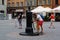 Ancient water column at Old Town Market Square