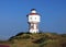 Ancient Water Tower On The East Frisian Island Langeoog Germany On A Beautiful Sunny Summer Day