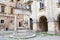Ancient well in Montepulciano, Tuscany, italy