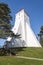 Ancient white lighthouse in Hiiumaa, Estonia