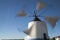 Ancient windmill in Castro Verde, Alentejo, Portugal