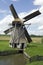 Ancient Windmill in dutch countryside