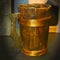 Ancient wooden beer mug