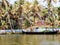 Ancient wooden boat Alleppey Kerala houseboats Alappuzha Laccadive Sea southern Indian state of Kerala
