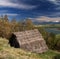 Ancient wooden Celtic house