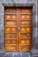 Ancient wooden door Santa Cruz de La Palma