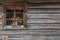 Ancient Wooden House With Window