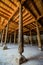 Ancient Wooden Juma Mosque with Curved Pillars of Itchan Kala, in the walled Old City of Khiva