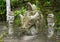 Anciet sarcophagus, Ambarita Stone Chairs, Lake Toba, Indonesia.