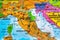 Ancona Italy map