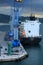 Ancona , Italy, Tuesday 5 July 2020 view of the city port from ship covid-19 season holidays high quality print