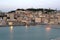 Ancona port, Italy, Mediterranean, sunset