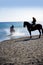 Andalucia is famous for its beautiful Horses these are at Nerja on the Costa del Sol