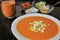 Andalusian gazpacho Andalusian and Spanish cuisine