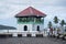 ANDAMAN ISLANDS, INDIA, MAY 2018, Tourist at Cellular Jail, Port Blair, Andaman islands. Central watch Tower