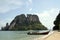 Andaman sea islands longtail beach krabi thailand