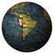 Andean Community on globe map