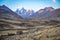 Andean landscapes in the Chillca Valley. Ausangate, Cusco, Peru