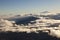 Andean valley at sunrise seen from the Cotopaxi