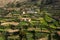 Andenes or platforms for agricultural purposes in the Andes