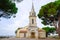 Andernos Saint Eloi church Arcachon basin Aquitaine France