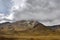 Andes landscape in the altiplano in the south of Peru