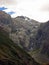 Andes mountains in Achibueno Valley, Linares, Maule, Chile