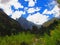 Andes mountains in Achibueno Valley, Linares, Maule, Chile