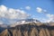 Andes mountains in Peruvian Sacred Valley.