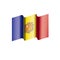 Andora flag, vector illustration