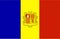 Andorra flag vector.Illustration of Andorra national flag