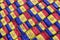 Andorra Grunge Style Flag Pattern
