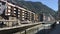 Andorra, A large long train on a bridge