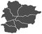 Andorra map vector design