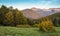 Andorra mountains and forests panorama