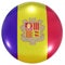 Andorra national flag button