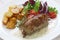 Andouillette, french lyonnaise sausage