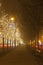 Andrassy way at christmastime