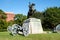 The Andrew Jackson statue at Lafayette Park in Washington D.C.